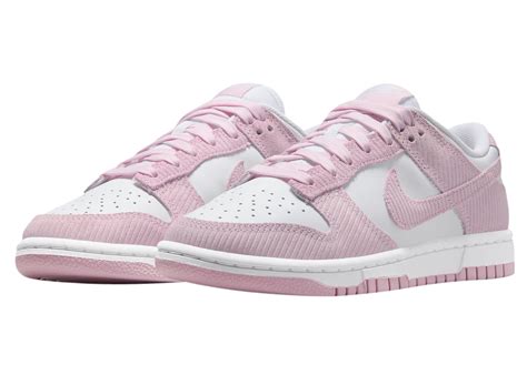 nike dunk low pink corduroy für damen|wmns dunk low pink corduroy.